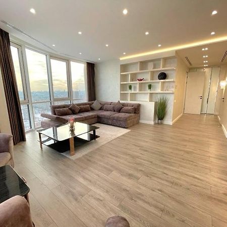 Vip Apartment 120M2 With Panoramic Windows, 22 Floor. Obolon Kiew Exterior foto