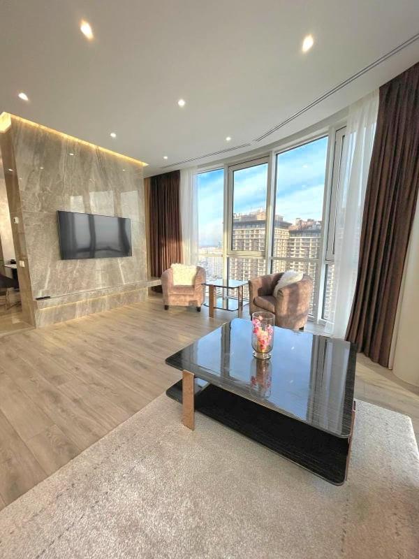 Vip Apartment 120M2 With Panoramic Windows, 22 Floor. Obolon Kiew Exterior foto